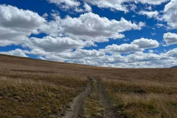 a group of clouds in the sky